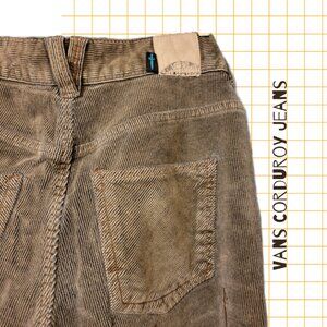 Vans Women's Boot Cut Corduroy Jeans in Tan